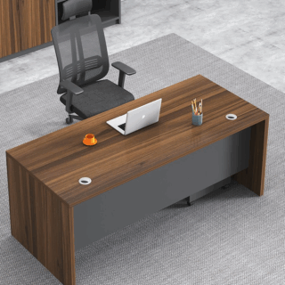 1.6M Executive Office Desk With Drawers