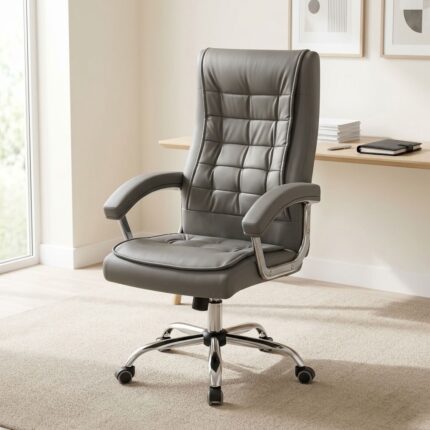 grey leather workstation chair, gray leather workstation chair, executive gray swivel chair, executive grey swivel chair, gray leather computer chair, grey leather computer chair, leather high back workstation chair, gray managerial office chair, grey director office chair, gray CEO executive chair, grey corporate leather chair, leather desk seating, gray office workstation seat, professional leather workstation chair, premium executive seating chair, contemporary gray office chair, modern grey leather chair, business office chair, private office executive chair, boardroom executive leather chair, conference room leather chair, home office executive chair, leather manager chair, leather director chair, office chair for executives, office chair for managers, office chair for professionals, premium corporate seating, gray ergonomic office seat, grey ergonomic office chair, leather ergonomic workstation chair, padded executive workstation seat, cushioned manager chair, high back managerial chair, supportive leather desk chair, executive chair with headrest, executive chair with padded armrests, leather chair with adjustable height, leather chair with tilt function, leather chair with caster wheels, gray chair with five star base, swivel executive leather seating, rolling leather office chair, adjustable executive seating, office chair with reclining backrest, office chair with tilt lock, office chair with gas lift, office chair with lumbar support, office chair with padded seat, office chair with cushioned backrest, durable leather workstation seat, premium PU leather office chair, leatherette executive chair, genuine leather office chair, gray leatherette chair, gray upholstered executive chair, smooth gray leather upholstery, matte gray leather chair, charcoal leather executive chair, gunmetal gray office chair, ash gray leather chair, medium gray executive chair, dark charcoal office chair, light silver gray chair, neutral leather office seating, sophisticated gray furniture, 360 degree swivel chair, pneumatic seat height adjustment, adjustable seating height, reclining tilt mechanism, tilt tension control, lockable tilt mechanism, smooth rolling casters, mobile five star chair, stable office chair base, strong chair frame, durable office seating construction, comfortable executive cushioning, supportive high backrest, ergonomic lumbar area, flexible workplace seating, daily computer work chair, document review chair, meeting chair for executives, boardroom seating furniture, management office seating, home study office chair, remote work executive chair, professional workspace seating, office furniture chair Kenya, gray leather chair Kenya price, grey executive chair for sale Kenya, buy leather office chair Kenya, gray office chair supplier Kenya, leather executive chair dealer Kenya, executive chair shop Kenya, office seating showroom Kenya, office furniture quotation Kenya, leather office chair wholesale Kenya, corporate chair supplier Kenya, office furniture dealer Kenya, ergonomic office seating supplier, executive furniture supplier Kenya, bulk office chair orders Kenya, office chair delivery across Kenya, executive chair delivery Kenya, office furniture procurement Kenya, commercial office seating Kenya, Mombasa grey leather workstation chair, Kwale grey leather workstation chair, Kilifi grey leather workstation chair, Tana River grey leather workstation chair, Lamu grey leather workstation chair, Taita-Taveta grey leather workstation chair, Garissa grey leather workstation chair, Wajir grey leather workstation chair, Mandera grey leather workstation chair, Marsabit grey leather workstation chair, Isiolo grey leather workstation chair, Meru grey leather workstation chair, Tharaka-Nithi grey leather workstation chair, Embu grey leather workstation chair, Kitui grey leather workstation chair, Machakos grey leather workstation chair, Makueni grey leather workstation chair, Nyandarua grey leather workstation chair, Nyeri grey leather workstation chair, Kirinyaga grey leather workstation chair, Murang'a grey leather workstation chair, Kiambu grey leather workstation chair, Turkana grey leather workstation chair, West Pokot grey leather workstation chair, Samburu grey leather workstation chair, Trans Nzoia grey leather workstation chair, Uasin Gishu grey leather workstation chair, Elgeyo-Marakwet grey leather workstation chair, Nandi grey leather workstation chair, Baringo grey leather workstation chair, Laikipia grey leather workstation chair, Nakuru grey leather workstation chair, Narok grey leather workstation chair, Kajiado grey leather workstation chair, Kericho grey leather workstation chair, Bomet grey leather workstation chair, Kakamega grey leather workstation chair, Vihiga grey leather workstation chair, Bungoma grey leather workstation chair, Busia grey leather workstation chair, Siaya grey leather workstation chair, Kisumu grey leather workstation chair, Homa Bay grey leather workstation chair, Migori grey leather workstation chair, Kisii grey leather workstation chair, Nyamira grey leather workstation chair